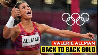 Valarie Allmans Golden Redemption BacktoBack Olympic Champion [upl. by Menashem]