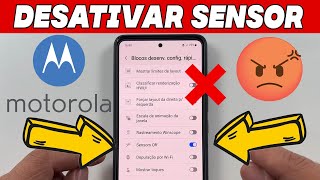 Como Desativar o Sensor de Proximidade no Motorola 2024 [upl. by Wie]