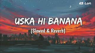 Uska Hi Banana  Arijit Singh Slowed amp Reverb  Play Bass [upl. by Bree51]