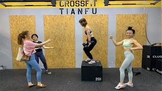 Chers Training｜PistolTTBThrusterHSPU CrossFit日常2162021 [upl. by Adnim]