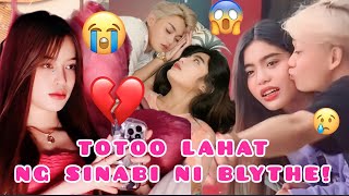 TOTOO LAHAT NG SINABI NI BLYTHE 😭😱😢 Hinamon pa ni Yaji ipakita yung video 😩 Sabby lumaban ka [upl. by Adnorat]