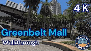 Greenbelt Mall walkthrough in 4K  Makati City Philippines 05 2024 [upl. by Riti]