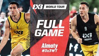 Ub Huishan NE 🇷🇸 vs Lausanne 🇨🇭  Full QF Game  FIBA 3x3 World Tour Almaty 2024 [upl. by Leftwich940]