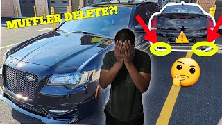 WATCH THIS BEFORE Doing Muffler Delete 2023 HELLCAT Chrysler 300C 64L SRT v8 BAD IDEA [upl. by Annodal]