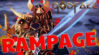 TOTAL RAMPAGE  Bulwark SuperPowerful Bleed Rampage Build  Godfall Ultimate Edition PS5 [upl. by Edijabab]