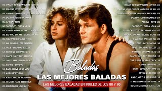 Baladas Romantica en Ingles de los 80 y 90  Lo mejor de todos los tiempos [upl. by Nuahs]