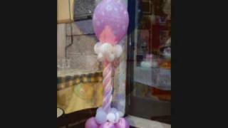 Battesimi e Comunioni Artballoon tel 0639723294 Balloon Roma Prati via degli Scipioni 48 [upl. by Hedelman]