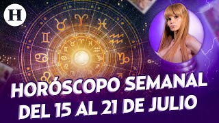 Horóscopos de la semana con Mhoni Vidente del 15 al 21 de julio [upl. by Drona]