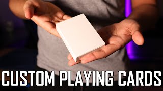 How To CREATE Your Own CUSTOM Playing Cards  A StepbyStep Guide [upl. by Mlehliw]