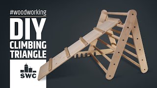 How to make a DIY Pikler climbing triangle [upl. by Risser]