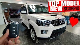 Mahindra Scorpio S11 Top Model On Road Price Interior and Exterior Features Review [upl. by Iveksarap432]