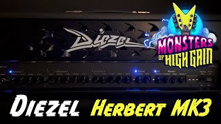 Diezel Herbert MK3  Monsters of High Gain 2023 [upl. by Getraer]