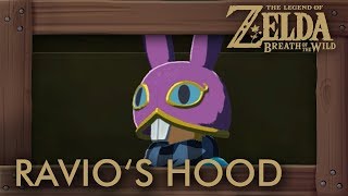 Zelda Breath of the Wild  Ravios Hood Location [upl. by Ellenehc]