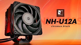 Noctua NHU12A ChromaxBlack Review  Best overall CPU Cooler [upl. by Sarat]