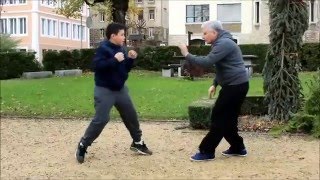 Sparring avec un débutant en boxe anglaise [upl. by Nawd]