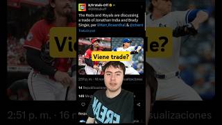 AGENCIA LIBRE MLB ROYALS Y REDS COCINAN POSIBLE TRADE mlbnoticias beisbol beisbol [upl. by Holder]