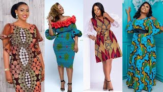 MODE AFRICAINE  MAGNIFIQUES MODÈLES DE ROBES AFRICAIN EN PAGNE TENDANCE 2022  MODÈLE WAX 2021 [upl. by Nasho]