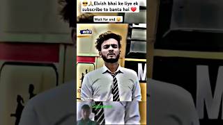 Elvish Yadav Atitude Status 🔥😂 elvishyadavattitude elvishyadavarmy motivation attitude funny [upl. by Bowrah260]