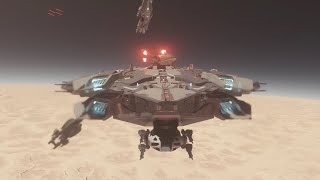 Star Citizen  Hammerhead ERTs wCobro Force [upl. by Annait]