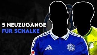 FC Schalke 04 5 Transfers um den Abstiegskampf in der 2 Liga zu verhindern [upl. by Anehsuc209]