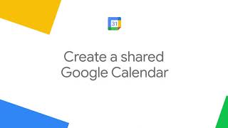 How to Create a shared Google Calendar [upl. by Lagiba]