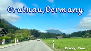 Scenic Drive Through the Bavarian Alps  Grainau Germany travel trip video [upl. by Vidovic219]