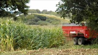 Ensilage Mais 2014 en Cotes dArmor [upl. by Utta]