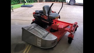 Ariens Edge 42 Inch Zero Turn Lawn Mower with Accelerator Grass Catcher [upl. by Delastre]