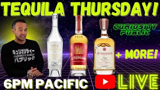 LIVE  PM Spirits Blanco Tequila  El Tequileno Rare  Atanasio Anejo [upl. by Jasun128]