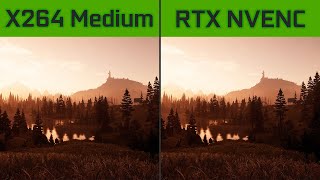 X264 Medium vs RTX NVENC  Comparison [upl. by Settle]