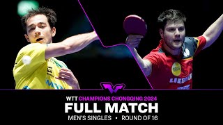 FULL MATCH  Hugo Calderano vs Dimitrij Ovtcharov  MS R16  WTTChongqing 2024 [upl. by Ylrad]