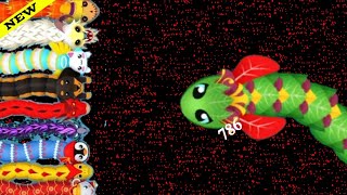 Snakeio world record funny mood Oggy snake game with snake io music 🎵 [upl. by Esenwahs]