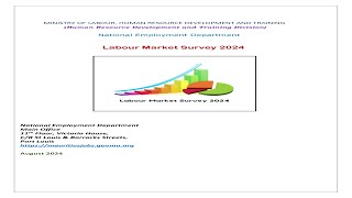 Magazine de lEmploi et Des Métiers  Labour Market Survey 2024 [upl. by Shulem]