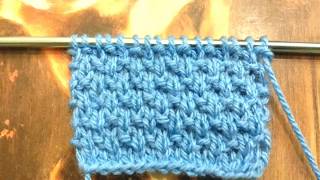 Seed stitch reverse knitting [upl. by Luigino]