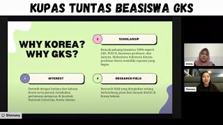 Kupas Tuntas Beasiswa GKS Global Korea Scholarship GKS UnivTrack embassy [upl. by Einalam]