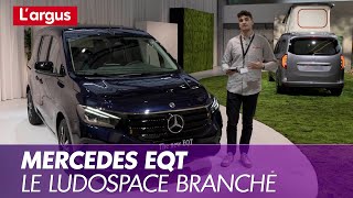 Mercedes EQT et EQT Marco Polo A bord des ludospaces premium EV [upl. by Nivaj]