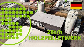 28th Holzpelletierung  Neues Werk in Deutschland [upl. by Arimlede48]