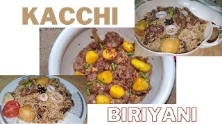 Easy Kacchi Biryani Recipe  কাচ্চি বিরিয়ানি  Bangladeshi Traditional Kacchi biryani [upl. by Semadar]