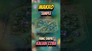 Makro simple yang dapat kalian coba mlbb mobilelegends mlbbcreatorcamp [upl. by Hteazile]