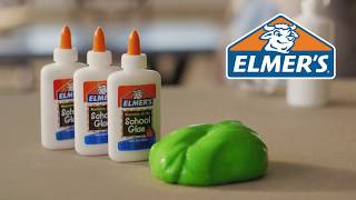 DIY Elmers white school glue slime [upl. by Pablo310]