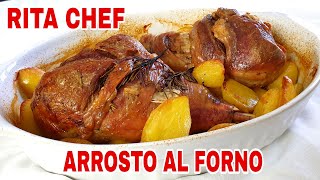 ARROSTO AL FORNO CON PATATE⭐RITA CHEF  Tutti i segreti per ottenerlo tenero e saporito [upl. by Sudbury]