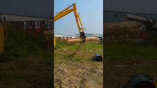 dump type jcb farmers  good helper goodquality crane drippygang jcb3dx dumptruck jcbvideo [upl. by Suirtemid]