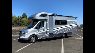 2021 Winnebago Navion 24D walk thru with Dinette [upl. by Heise]