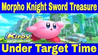 Kirby and the forgotten land Morpho Knight Sword Treasure [upl. by Hairim]