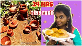 I Only ate TINY FOODS for 24 HOURS CHALLENGE in TAMIL  FOOD CHALLENGE  Anis Tamil Kitchen [upl. by Aicad]