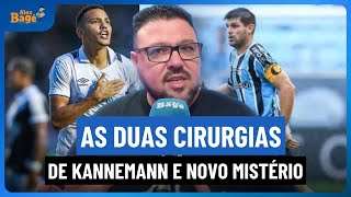 🇪🇪⚫️⚽️🔵 A verdade sobre as DUAS cirurgias de Kannemann novo mistério na zaga e sondagem em Nathan [upl. by Macdougall]