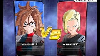 Xenoverse 2  Requested match PC N°21 vs N°18 [upl. by Sirrot750]