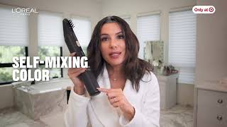 L’Oréal Paris Colorsonic Hair Color Device with Eva Longoria [upl. by Aikemat]