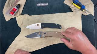 SC263GP Spyderco Bodacious Compression Lock Blk [upl. by Eleinad720]