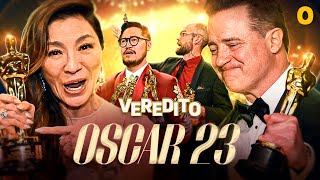 OSCAR 2023 EMOCIONA COM BRENDAN FRASER MICHELLE YEOH E MAIS  Veredito [upl. by Newcomer325]